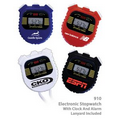 Digital Stop Watch with Chronometer/ Alarm/ Clock & Lap Time